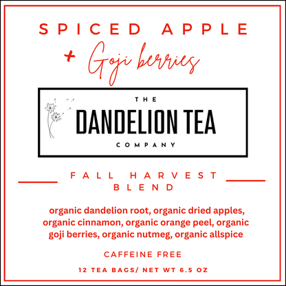 NEW! Fall Harvest Blend: Spiced Apples + Goji Berries